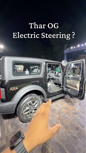 Finally, Thar 3 Door Launched With Electric Steering !!