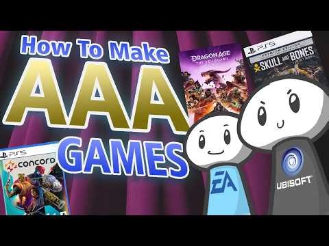 HOW TO MAKE AAA GAMES! (and make money)