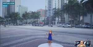35K views · 203 reactions | Introducing: #VirtualViews! Now, not only can we tell you what the weather will be in your city, we can show you! This morning, Stephanie Abrams took a virtual trip to rainy Miami  | The Weather Channel | Facebook