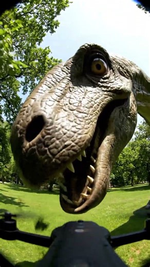 Diplodocus vs. The Drone | Funny Animation #shorts