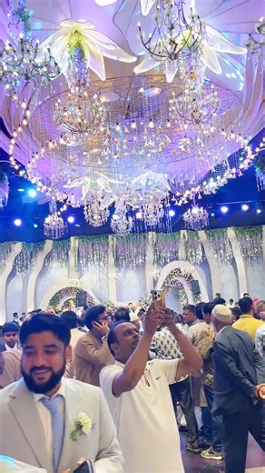 Wending reception program.🌹 #hellobangladesh #weadding #reception