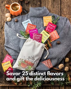 Herbal Tea Sampler: Caffeine-free Flavors, Reusable Cotton Bag - Etsy