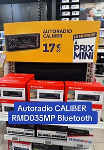 L'autoradio Caliber RMD035MP est l'équipement idéal pour transformer votre expérience audio en voiture. Avec une puissance maximale de 4x55 watts, il offre un son puissant et de haute qualité, parfait pour profiter de vos morceaux préférés lors de vos trajets. L’autoradio Caliber RMD035MP est équipé de ports USB et micro SD et d'une entrée auxiliaire de 3,5 mm pour connecter d'autres appareils. Il dispose également de la technologie Bluetooth intégrée pour vous permettre de diffuser de la musiqu