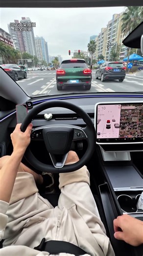 秒变鬼脚七 #第一视角 #单踏板模式 #焕新版model3 #我和汽车的日常