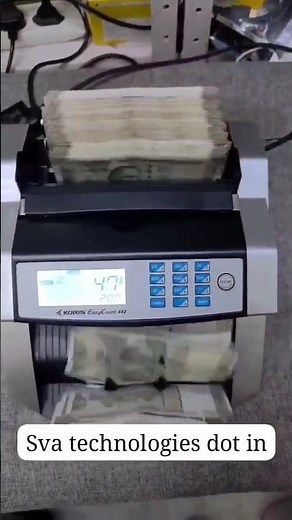 non stop cash counting machine