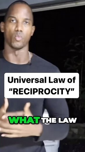 THE LAW OF RECIPROCITY is a universal principle that suggests people tend to respond to positive actions or gestures with equally positive actions. In essence, it reflects the idea that when someone does something kind or helpful for another person, that person is more likely to feel compelled to reciprocate the favor in some way. This principle is a fundamental aspect of human interaction and plays a crucial role in building trust, fostering cooperation, and maintaining social relationships. It