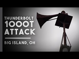 Federal Signal Thunderbolt 1000T | Full Attack/Wail | Big Island, OH (Marion Co.Tornado Siren Test)