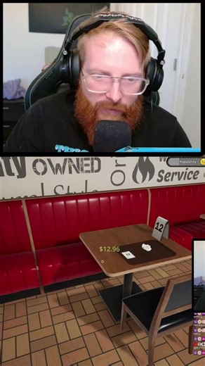 She made me a snack #fastfoodsimulator #simulator #streaminghighlights #funnymoments #gaming