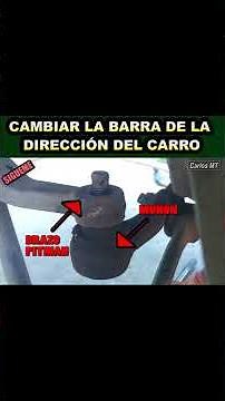 ↑↑VIDEO↑↑ Así se cambia la BARRA CENTRAL de la DIRECCIÓN