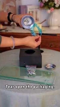 360° View Bioethanol Tabletop Fireplace | No Chimney Needed, Indoor/Outdoor Use