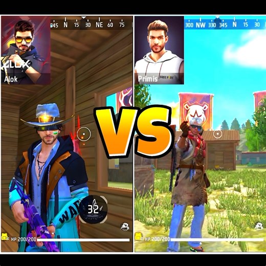 ALOK VS PRIMIS CHARACTER 🤔 || CHARACTER ABILITY TEST | #freefireshorts #ff #shorts #short #freefire