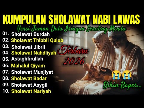 🌿 Kumpulan Sholawat Lawas Iringan Seruling Merdu | Musik Religi Klasik Penyejuk Hati & Jiwa