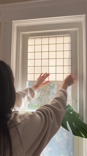 amie on Instagram: "I may not be able to sew but I can certainly 3D print 😌 it’s so satisfying to see how well these shoji door-inspired window covers fit! It’s truly *chefs kiss* #3dprinting #homedecor #justagirl"