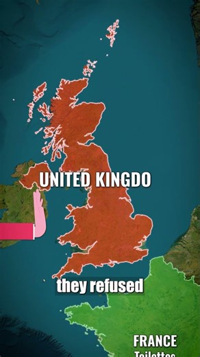 Why does the UK say "WC"? 🚽 #shorts #geography #languages #uk #britishenglish #funfacts #europe #map