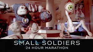 This Thanksgiving, Small Soldiers will be on for 24 hours. After the feast and before the shopping, watch the film for free on DUST >> https://bit.ly/DUSTonTV (Currently US Only) Or enjoy the Small Soldier marathon on your favorite platform: Roku, Redbox, Samsung TV Plus, Stirr, Xumo, Vizio, IMDb TV, and many more! Small Soldiers - Starring Tommy Lee Jones & Kirsten Dunst | DUST