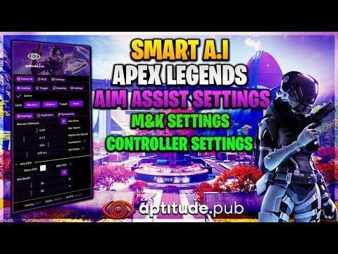 BEST PREDATOR M&K - CONTROLLER SETTINGS FOR AIM ASSIST IN APEX LEGENDS - SMART A.I