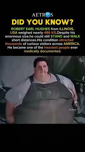 One of the Heaviest People Ever Recorded #facts #history