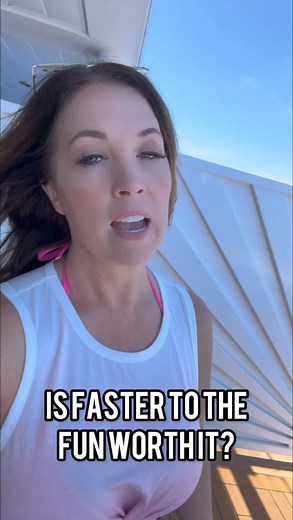 94K views · 535 reactions | Do you think Faster to the Fun is worth the money? #cruise #cruiselife #cruising #travel #traveler #cruisetips | Professor Melissa | Facebook