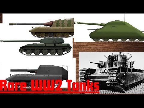 Rare WW2 Tanks That You Never Heard Of