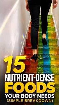 15 Nutrient-Dense Foods Your Body Needs (Simple Breakdown)