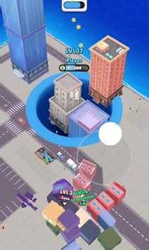 Hole.io Gameplay 😱 Biggest Hole Ever Swallowing Everything 🌍 | Vishal Vibes Gaming