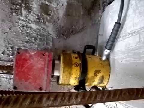 Pull out test in rebar