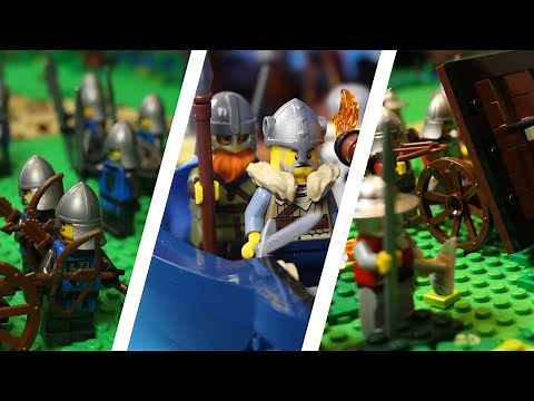 LEGO Castle WAR Compilation - Stop Motion