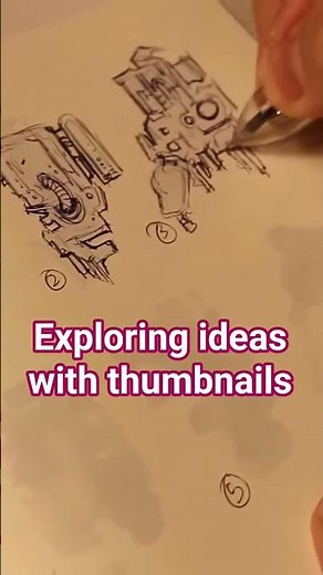 Thumbnailing: The Secret Weapon of Concept Artists!
