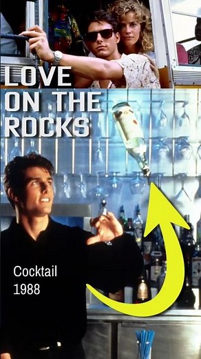 Cocktail (1988) Tom Cruise, he mixed drinks like a rockstar #shorts