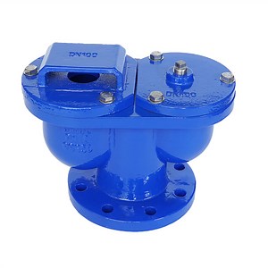 [Hot Item] OEM DN50-DN250 Air Evacuation Valve Ductile Cast Iron Double Orifice Manual Air Release Valve