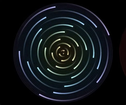 A Hypnotic Visualization of Polyrhythms
