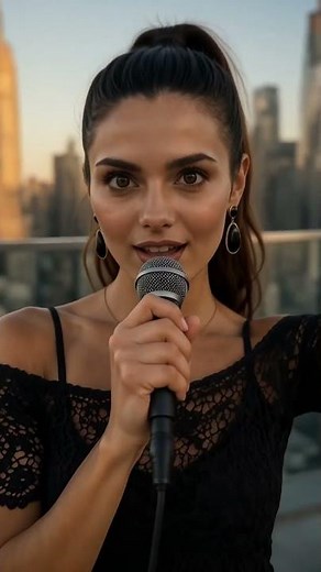 julie morel joe le taxy vanessa paradis nyc rooftop 4K