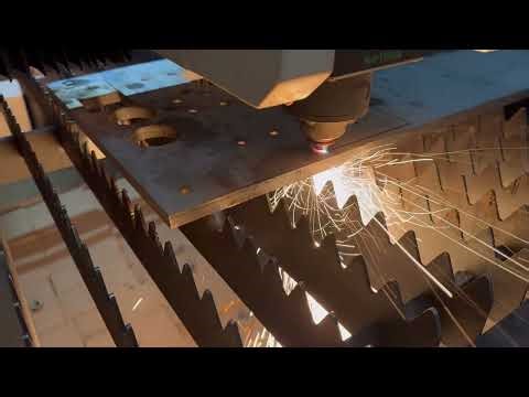 6kW Space Saver Enclosed Fiber Laser for those need industrial cutting power with small floor space