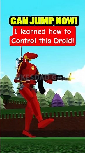 Roblox Build a Boat for Treasure Easy controls for this Walking Droid Mech #babft #roblox