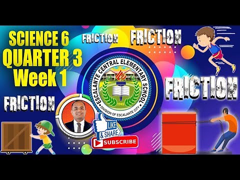 Science 6 Quarter 3 Week 1: Friction by SiRymon