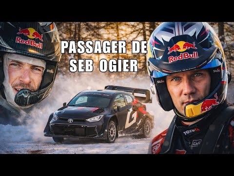 Sébastien Ogier me terrifie dans sa Yaris WRC au Monte Carlo !