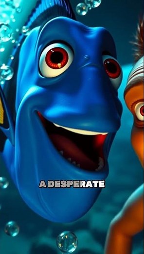 Finding Nemo: The Alternate Ending You Never Expected! 🐠🐳 #facts #wildlifebattle