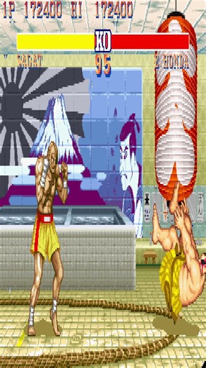 Street Fighter II – Sagat vs E. Honda | Epic Fight 💥🔥 #StreetFighterII #Sagat #EHonda #RetroGaming