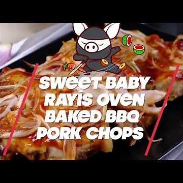 Sweet Baby Ray’s Oven Baked BBQ Pork Chops - On The Gas