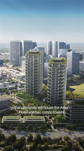 Layton Construction on Instagram: "𝗦𝗮𝘆 𝗵𝗲𝗹𝗹𝗼 𝘁𝗼 𝗢𝗻𝗲 𝗕𝗲𝘃𝗲𝗿𝗹𝘆 𝗛𝗶𝗹𝗹𝘀: 𝗮 𝟭𝟳.𝟱-𝗮𝗰𝗿𝗲 𝗺𝗮𝘀𝘁𝗲𝗿 𝗱𝗲𝘃𝗲𝗹𝗼𝗽𝗺𝗲𝗻𝘁 𝗮𝘁 𝘁𝗵𝗲 𝘄𝗲𝘀𝘁𝗲𝗿𝗻 𝗴𝗮𝘁𝗲𝘄𝗮𝘆 𝘁𝗼 #𝗕𝗲𝘃𝗲𝗿𝗹𝘆𝗛𝗶𝗹𝗹𝘀. We're delivering one of the Aman Residences, a 31-story high-rise designed by Kerry Hill Architects. Situated between the iconic Beverly Hilton and The Los Angeles Country Club, the tower sits above a six-level podium and will deliver a limited number of residences, each with a