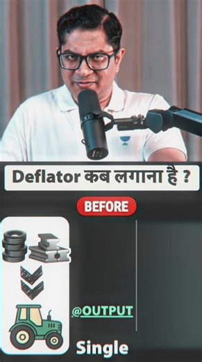 Why India Changed its GDP Calculation? 🤔#FinanceEducation #GDPDeflator #EconomicsReform #UPSC2026