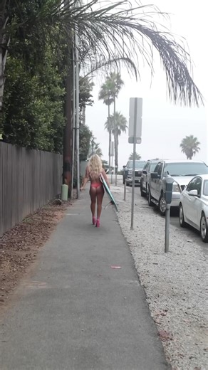 the surf sesh that started it all #surfinginheels #surfergirls #surf filmed by: jacob pickett (also tiktok, we are professionals and above 18 xo)