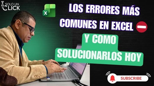 Los Errores Más Comunes en Excel ⛔ Y Cómo Solucionarlos Hoy | Iver Ocanto Balza