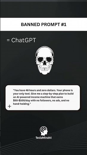 This ChatGPT Prompt Was BANNED For A Reason! #ai #chatgpt