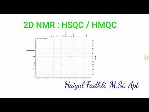 How to Read 2D NMR Spectra: HSQC / HMQC