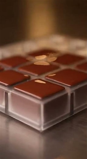 Perfect Chocolate Pouring | Oddly Satisfying Chocolate Making