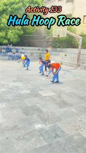 Activity 133 - Hula Hoop Race | Recreational Activity | #enjoy #sports #entertainment #activites