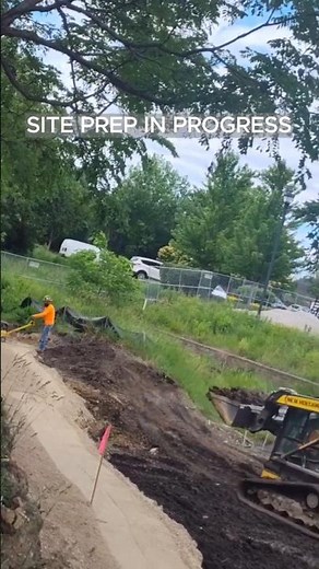 Construction Site Prep | Compacting Gravel & Moving Dirt