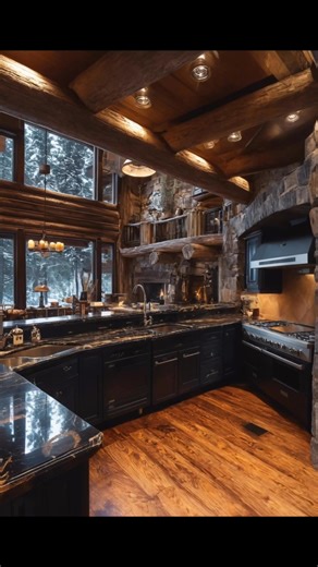 Beautiful rustic kitchen🤎 | VQNU