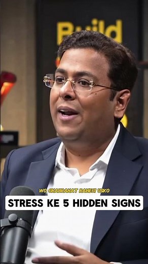 Stress Ke 5 Hidden Signs: Kya Aap Bhai Stressed Hain? 😨 #shorts
